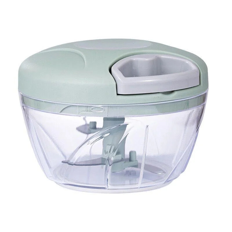 Hand-Pull Food Chopper | Manual Vegetable Cutter & Garlic Mincer (500ml / 900ml)