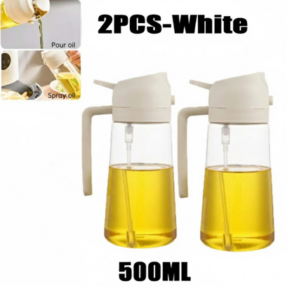 Smart Oil Mister 500ml – Perfect Control for Cooking, Grilling & Air Frying