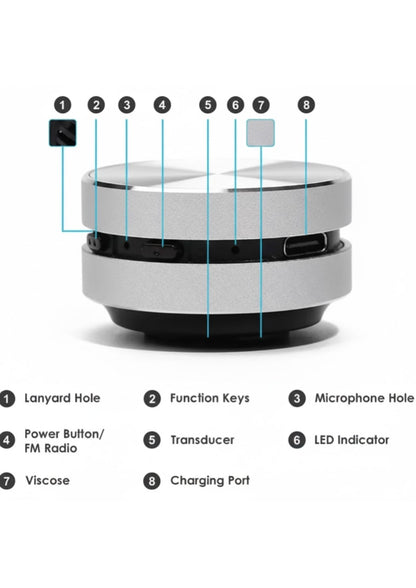 SoundxPod™ - Mini Bluetooth Speaker