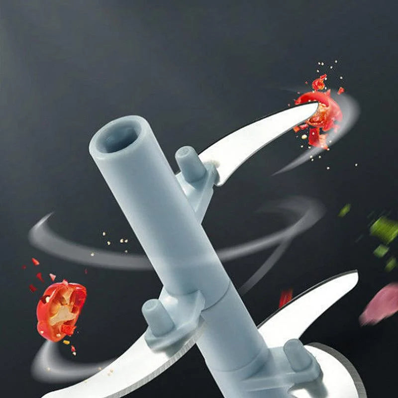 Hand-Pull Food Chopper | Manual Vegetable Cutter & Garlic Mincer (500ml / 900ml)